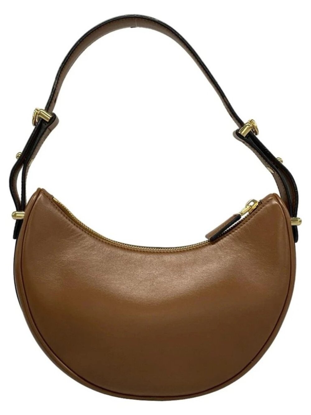 PRADA ARCE small leather shoulder bag 1BC194 Brown Leather Shoulder Bag - Picture 3 of 15